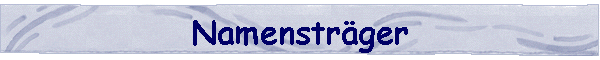 Namenstrger